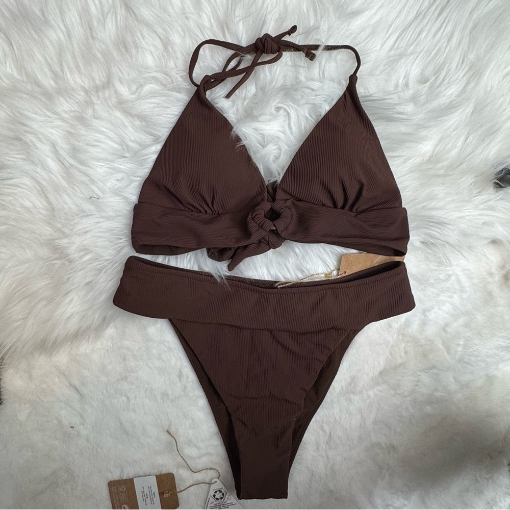 Berlook Stylish Brown Bikini  set L 42